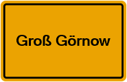 Grundbuchauszug Groß Görnow